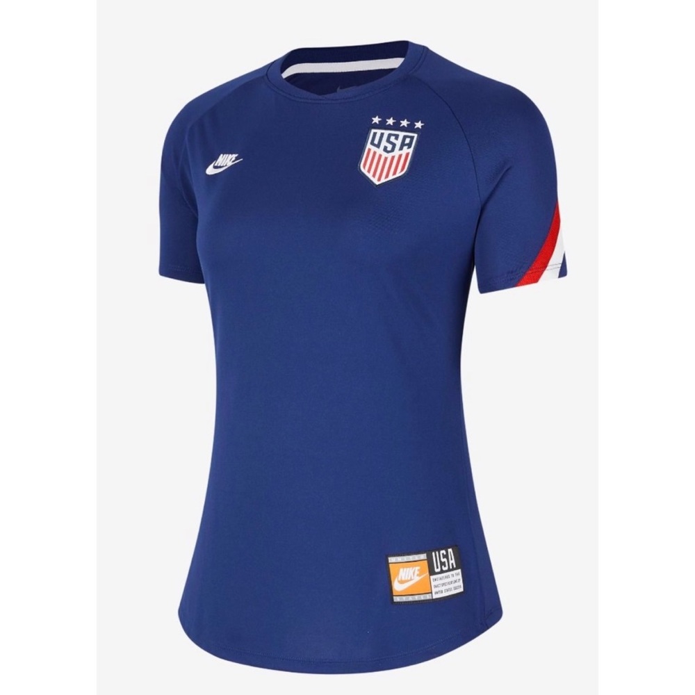 Nike Team USA Women's 2020 Pre-Match top - CT7641-421 NWT - Size M.
